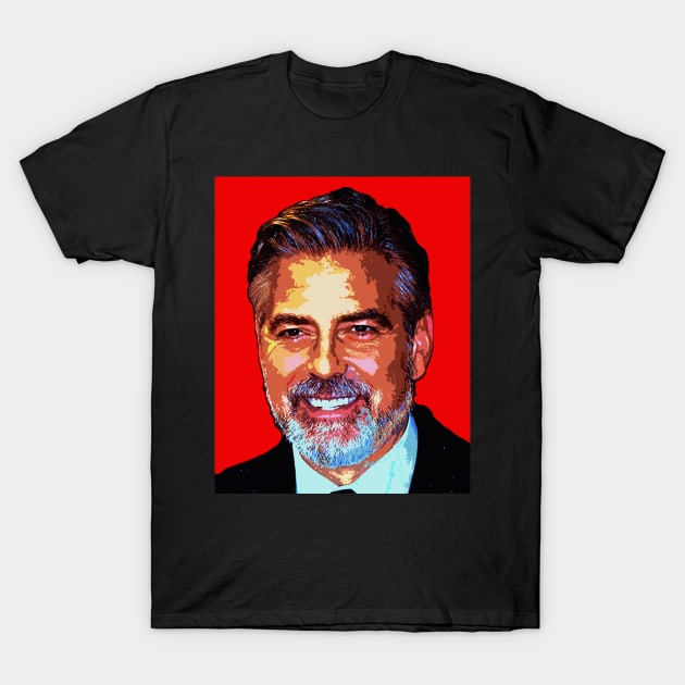 george clooney T-Shirt by oryan80